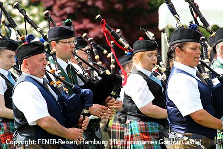 Highland Games in Gordon Castle
