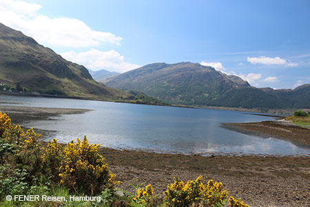 Landschaft an der Westküste von Schottland