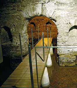 Reste der alten r&ouml;mischen Therme von Lugo