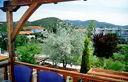 Blick vom Balkon (Beispiel)
