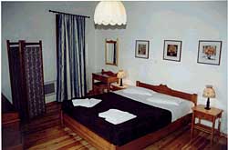 Schlafzimmer des Ferienhauses Leto