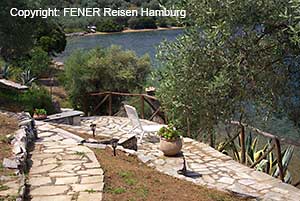 Sch&ouml;ne Gartenanlage der Bungalow St. Andrews