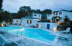Pool am Abend