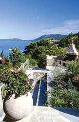 Garten der Villa