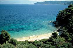 Strand auf Skiathos