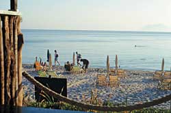 Abends am Strand