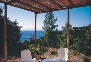 Terrasse villa Vigla