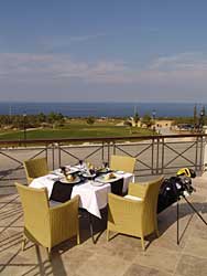 Im Clubhaus des Golfclubs