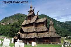 Stabkirche in Norwegen