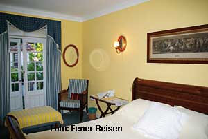 Zimmerbeispiel im Convento Franqueira