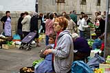 Ein Markt in Galicien