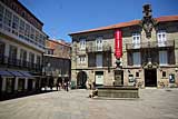 Ein Platz in Santiago