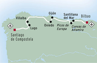 Nordspanien Mietwagenreisse
