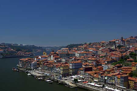 Ansicht von Porto mit dem Douro