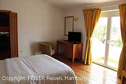 Zimmerbeispiel in der Quinta do Eden bei Mira in Portugal