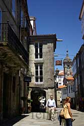 Strasse in Santiago