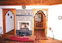 Kamin-Bereich