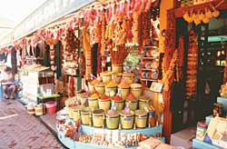 Gew&uuml;rze auf dem Basar