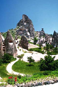 Der Burgfelsen von Uchisar