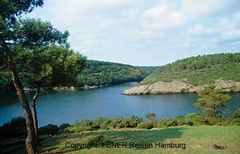 Der Hamsilos Fjord in der Umgebung von Sinop an der t&uuml;rkischen Schwarzmeerk&uuml;ste