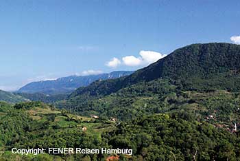 Die K&uuml;re Berge zwischen Kastamonu und Inebolu
